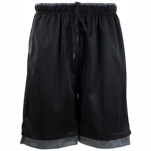 Wholesale Custom Men's High Quality Polyester Mesh Basketball Shorts Breathable Double <b>Layer</b> Plus Size Sports Clothing - Product Image 1