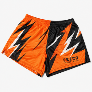 Shorts de football premium pour la performance le jour du match – Homme, 100 % polyester, antibactérien, taille élastique, coupe ample avec fermetures éclair - Product Image 4