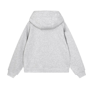 เสื้อฮู้ดดี้ผ้าฝ้ายฟลีซ สตรีทแวร์ลำลอง สวมหัว มีฮู้ด สำหรับผู้ชาย ผู้หญิง ยูนิเซ็กซ์ ปักโลโก้ โรงงานผู้ผลิต - Product Image 2
