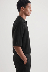 Polo classique homme à manches courtes 2026 – Polo décontracté homme oversize à col boutonné et épaules tombantes - Product Image 3