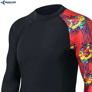 Camiseta de Compresión de Manga Larga para Hombre, Rashguard de MMA BJJ, Ropa de Lucha No Gi, Sublimación Personalizada - Product Image 5