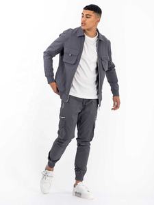 Nouveau pantalon de jogging décontracté tendance, coupe ample avec cordon de serrage à la taille et poche zippée, pantalon de survêtement extensible pour le streetwear - Product Image 5