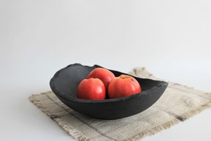 Plato de Madera Hecho a Mano, Plato de Servir de Madera Natural Irregular Vintage para Decoración del Hogar y Cocina - Product Image 6
