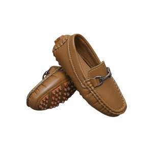 Bottes en cuir pour garçons et filles, baskets pour enfants, chaussures décontractées unisexes à bout rond, fabricant OEM - Product Image 5