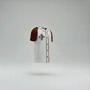 เสื้อเบสบอลรุ่นท็อปปี 2026 พิมพ์ลายเทคนิค สำหรับผู้ใหญ่ คอวี คุณภาพสูง พิมพ์ดิจิทัล โดย RIVIAN ATLANTIC - Product Image 3