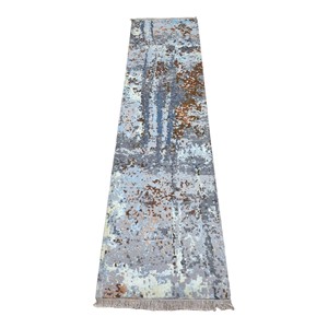Hand Knotted Modern Area Rugs Ellington Rugs Aesthetic <b>Runner</b> Rug Modern Home Decor - Product Image 2