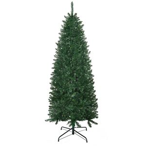 Albero di Natale Artificiale Slim Fir Non Illuminato, Alto 1,8 m, con 583 Punte e Rami Verdi Realistici - Product Image 1