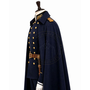 Uniforme de Cérémonie Vintage de Qualité Muséale Classique, Reproduction, Tissu Polaire Respirant et Léger, Coutures Fines - Product Image 3