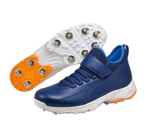 Chaussures de cricket personnalisées de nouvelle conception, chaussures d'entraînement pour hommes, chaussures d'entraînement pour hommes, antidérapantes, résistantes aux chocs, tige synthétique, semelle TPU - Product Image 2