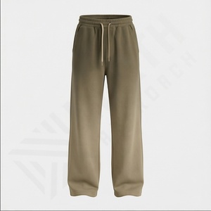 กางเกงวอร์มผ้าฝ้ายทรงตรง360กรัมกางเกงวิ่งแนวสตรีทไซส์ใหญ่พิเศษใส่ได้ทั้งผู้ชายและผู้หญิงขายส่ง - Product Image 2