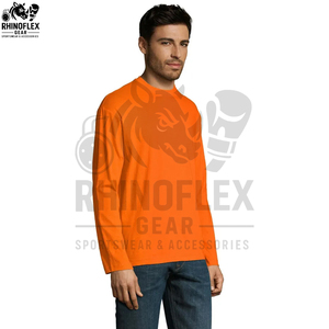 Camiseta de Manga Larga Casual de Verano para Hombre, Personalizada con Estampado, Lisa, Extra Grande, de Algodón - Product Image 4