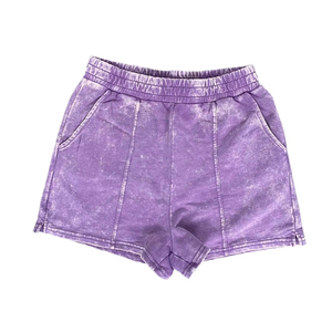 Shorts décontractés pour femmes effet délavé, shorts tendance pour l'été, vêtements décontractés, streetwear délavé, joggers - Product Image 5