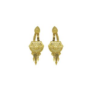 Joyería de Moda Chapada en Oro de 14K, 18K y 24K al por Mayor, Conjunto de Collares Largos de Diseño Tradicional, Conjunto de Joyería Nupcial Larga - Product Image 4