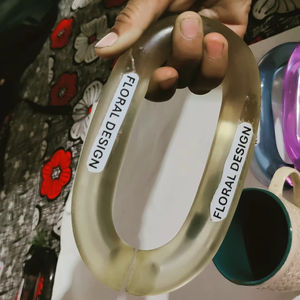 Eslabones de cadena de resina epoxi, cadena de resina, decoración de pared de resina, cadena de resina para arte, decoración de cadena de resina de lujo - Product Image 2