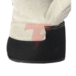 Nouveaux gants de travail en cuir de haute qualité, design personnalisé, avec protection anti-chaleur et anti-coupure, manchette de sécurité - Vente en gros - Product Image 5