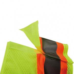 Hot Sale High Quality Lightweight Hi Visibility Men's Safety Vest Breathable Quick Dry Nylon/Polyester Work Wear Comfortable - Product Image 3