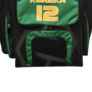 Mochila Deportiva de Béisbol Impermeable Verde Casual de Poliéster Sólido - Ecológica, Transpirable, de Gran Capacidad con Correa para el Hombro - Product Image 5