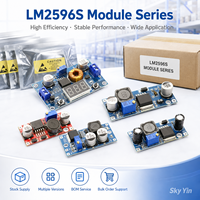 Module convertisseur abaisseur DC-DC réglable Stock LM2596S LM2596HV 3A, régulateur de tension 24V 36V vers 12V 5V 3.3V