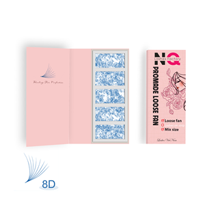 NQ Aurora ขนตาใยมังสวิรัติแบบทำมือแบบสัมผัสขนนกโค้งงอนธรรมชาติ - Product Image 3