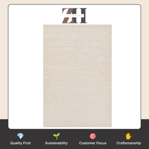 Alfombra Colección Cream Asher, 100% Lana, Tejida a Mano, Tallada y Acordonada, Fabricante, Proveedor, Mayorista - Product Image 6