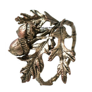 Porte-serviettes élégant fait main, qualité supérieure pour la décoration de table de mariage, en aluminium durable. - Product Image 1