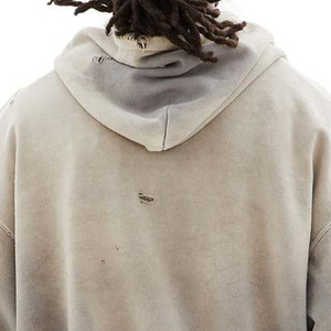 Sweat-shirts à capuche effet soleil délavé pour hommes, style streetwear, avec logo personnalisé, pour usage extérieur, vêtements de mode, sweats à capuche effet soleil délavé pour garçons - Product Image 5
