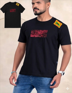 T-shirt en jersey 100 % coton ample pour homme, dernière collection, taille personnalisée, imprimé uni, respirant, manches courtes - Product Image 5
