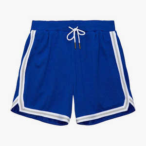 Pantalones Cortos Deportivos Casuales Ecológicos de Verano, Talla Grande, Color Sólido, Secado Rápido, Transpirables, de Malla, para Gimnasio, Correr, Cintura Elástica - Product Image 3