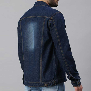 Cheap Price 100% Cotton Men's <b>Denim</b> Jean <b>Jackets</b> Long Sleeve Button Oversized and Washed Jean <b>Jackets</b> - Product Image 3