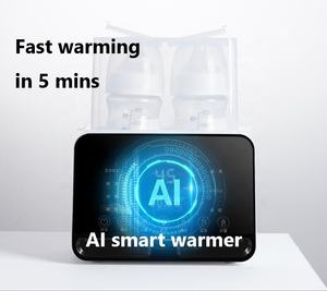 سخان زجاجات حليب مزدوج متعدد الوظائف خالٍ من مادة BPA مع وضع إذابة الجليد والتعقيم، الأكثر مبيعًا - Product Image 4