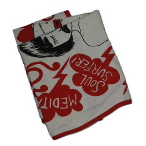 Serviettes de cuisine carrées en coton biologique 100% réutilisables, écologiques, hypoallergéniques, séchage rapide, couleur unie, imprimées, logo OEM personnalisé - Product Image 4