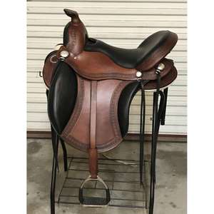 BS International Exports - Sillas de montar inglesas de cuero 100% genuino para equitación europea, suministros ecuestres - Product Image 2