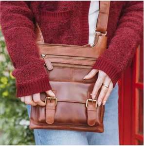 Sacs à main en cuir véritable de luxe pour femmes, sacs à main de haute qualité, couleur unie, imperméables, sacs à bandoulière - Product Image 6