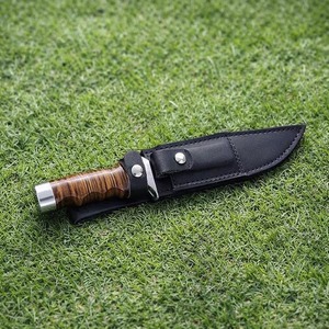 Cuchillo Bowie de Camping Forjado a Mano Personalizado |   Cuchilla de Acero al Carbono con Funda de Cuero, Fabricación Personalizada/ODM OEM - Product Image 5
