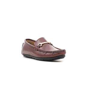 Boys Brown Formal Moccasin - Product Image 3