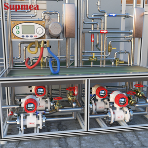 Ce ATEX Rs485 液体磁気流量計 4-20ma パルス電池式燃料液体電磁流量計 - Product Image 6