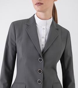 Veste d'équitation pour femmes à manches longues personnalisable en gros pour la compétition d'hiver, vestes de performance pour l'équitation, vêtements d'équitation - Product Image 4