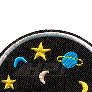 Custom 3D Embossed Rubber PVC <b>Sew</b>-<b>On</b> <b>Patches</b> with Nonwoven Felt Fabric for Clothing - Product Image 3