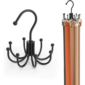 Organizzatore per Armadio con Ganci per 24 Cinture, Porta Cinture e Reggiseni con Ganci di Stoccaggio, Accessorio per Organizzazione Armadio - Product Image 1