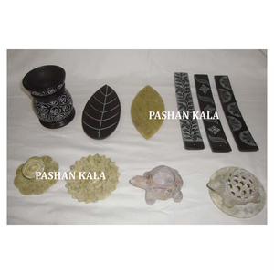 Nouveau Design exclusif pur artisanal indien artisanal brûleur d'encens en stéatite naturelle pour la décoration de la maison et le but du temple - Product Image 3