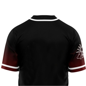 Camiseta de Béisbol Sublimada de Malla Transpirable, Uniforme de Equipo Personalizado, Cierre Completo con Botones, Ropa Deportiva Ligera para Entrenamiento - Product Image 5