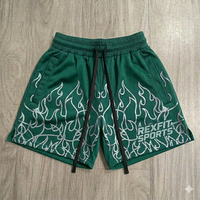 Shorts de sport Rexfit personnalisés avec logo, respirants, pour entraînement en salle, shorts de basket-ball en mesh pour hommes, tissu léger, shorts athlétiques de qualité supérieure