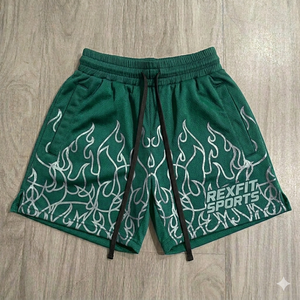 Rexfit Sports Custom Logo Breathable Gym Training <b>Shorts</b> Premium <b>Men</b> <b>Basketball</b> Mesh Athletic <b>Shorts</b> Fabric Lightweight <b>Shorts</b> - Product Image 3