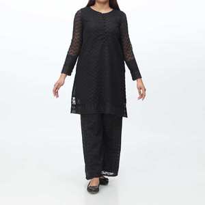 2 Blazers bordados de gasa para mujer PS4236Suit - Product Image 3