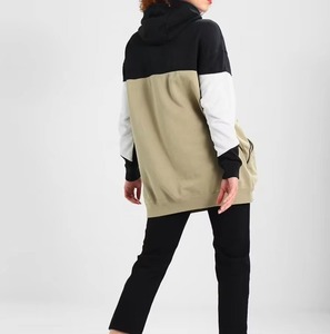 Sweat-shirt à capuche long en polaire pour femme, sur mesure, de haute qualité, style streetwear tendance, vente en gros de sweats à capuche - Product Image 1