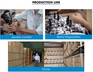 Ventilateur d'évacuation électrique en plastique de type refroidissement par air mural blanc de 16 pouces pour usage domestique extérieur OEM pour ODM - Product Image 5