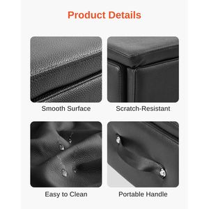 Box Pilates Premium in PU e Legno 25x17x9, Attrezzatura per Esercizi da Seduti per Reformer Pilates, Accessorio per Reformer - Product Image 4