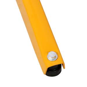 V-Shape <b>Adjustable</b> Height Outfeed Woodworking Roller Stand Heavy-Duty Yello Material Support <b>Table</b> Saw Roller Stands - Product Image 5