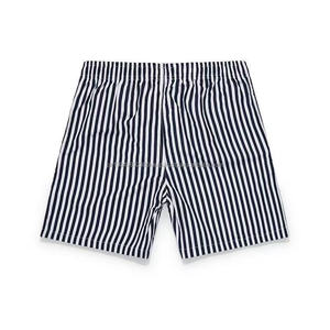 Pantalones de playa de verano de alta calidad de fábrica de China, pantalones cortos de natación de Surf de secado rápido informales para hombre, pantalones cortos vocacionales a rayas para hombre - Product Image 6
