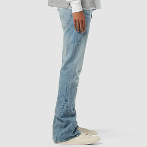 Jean en denim vintage droit personnalisé tendance pour homme – Qualité supérieure, respirant, coloré, hiver, entièrement personnalisable, fabrication en usine - Product Image 5